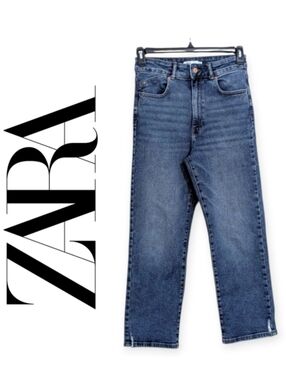 Zara Z1975 Straight Leg Jeans - Size 6 Womens